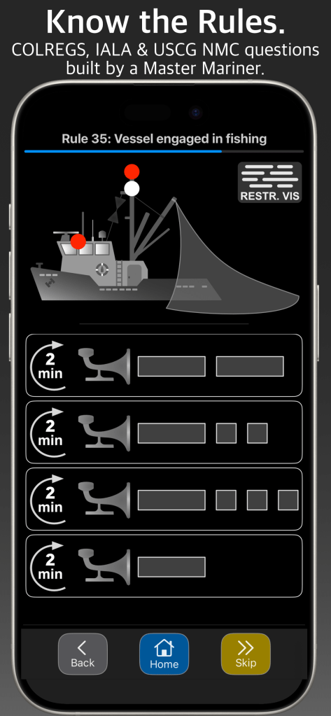 Master-Nav Tests screenshot showing free app with no ads